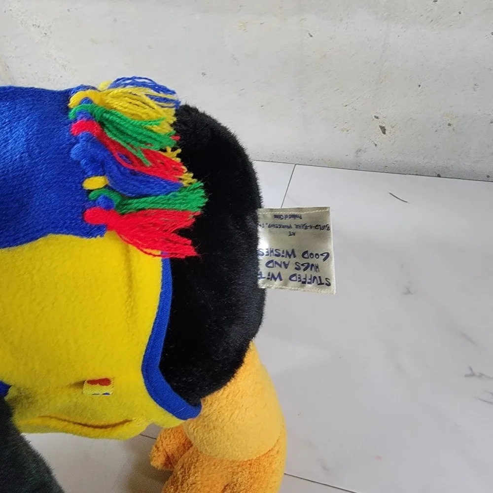 Build a Bear PENGUIN Black White & Yellow 15